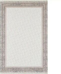 Covor ROMANTIK 02425A, 160x230 cm, forma dreptunghiulara, acril, crem/