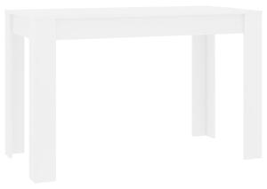 Masă de bucătărie, alb, 120 x 60 x 76 cm, PAL