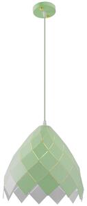 Lampă suspendată de tavan din metal verde APP339-1CP