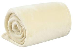 Pătură, crem, 150x200 cm, poliester