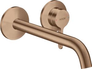 Baterie lavoar incastrata red gold periat Hansgrohe Axor One Red gold periat