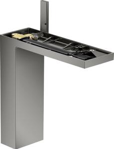 Baterie lavoar baie antracit lucios, ventil click-clack, Hansgrohe Axor MyEdition 230 Antracit lucios