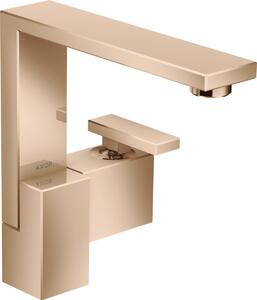 Baterie lavoar baie red gold lucios cu ventil click-clack, Hansgrohe Axor Edge 190 Red gold lucios