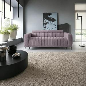 Canapea extensibila GANDI 160, stofa catifelata mov lila - Monolith 62