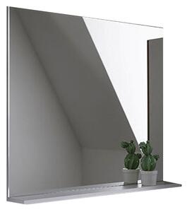 Oglinda baie 80 cm cu etajera alba Kolpasan, Evelin 800x700x140 mm, Alb