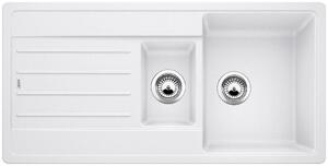 Blanco Legra 6 S, chiuveta silgranit 1000x500 mm, 1,5 camere, alb, 522209