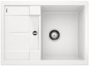 Blanco Metra 45 S Compact, chiuveta silgranit 680x500x190 mm, 1 camera, alb, BLA-519565