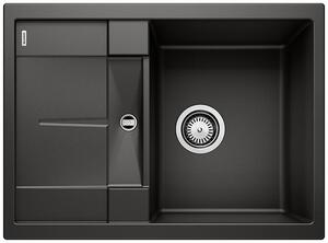 Blanco Metra 45 S Compact, chiuveta silgranit 680x500x190 mm, 1 camera, negru, BLA-525912