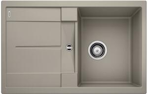 Blanco Metra 45 S, chiuveta silgranit 780x500x190 mm, 1 camera, maro deschis, BLA-517346