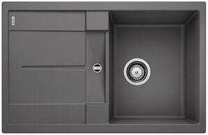 Blanco Metra 45 S, chiuveta silgranit 780x500x190 mm, 1 camera, roca gri, BLA-518869