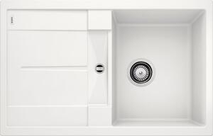 Blanco Metra 45 S, chiuveta silgranit 780x500x190 mm, 1 camera, alb, BLA-513187