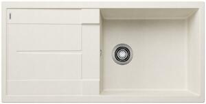 Blanco Metra XL 6 S, chiuveta silgranit 1000x500x190 mm, 1 camera, alb moale, BLA-527124