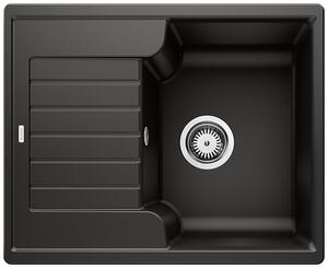 Blanco Zia 40 S, chiuveta silgranit 615x500x190 mm, 1 camera, negru, BLA-526006