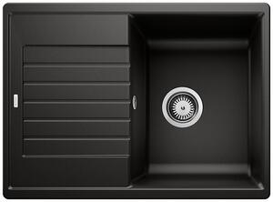 Blanco Zia 45 S Compact, chiuveta silgranit 680x500x190 mm, 1 camera, negru, BLA-526009