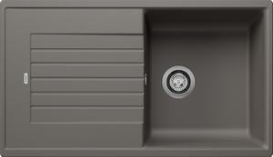 Blanco Zia 5 S, chiuveta silgranit 860x500x190 mm, 1 camera, vulcan gri, BLA-527387