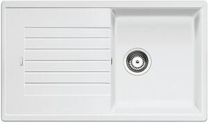 Blanco Zia 5 S, chiuveta silgranit 860x500x190 mm, 1 camera, alb, 520515