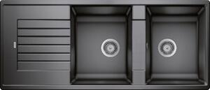 Blanco Zia 8 S, chiuveta silgranit 1160x500x190 mm, 2 camere, antracit, BLA-515605