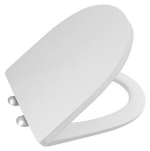 Bruckner Bruckner, scaun de toaletă LEON, Slim, Soft Close, duroplast, alb, 301.307.4