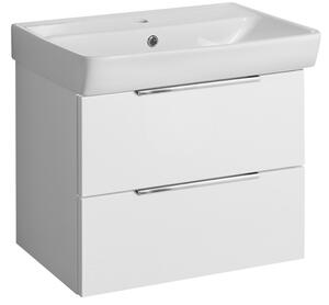 Bruckner Bruckner, dulap NEON cu chiuveta ceramica 60x41,5 cm, alb, 501.113.0