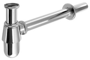Bruckner Bruckner, Sifon chiuveta 1"1/4, deșeuri 32 mm, joasă, crom, 151.211.1