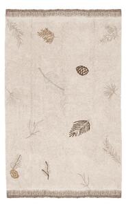 Covor pentru copii crem lavabil/țesut manual din bumbac 170x240 cm Pine Forest – Lorena Canals