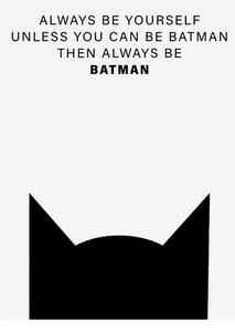 Poster Finlay & Noa - Always be Batman