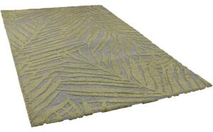 Covor modern Solevito Miami Leaf salvie 80x150 cm