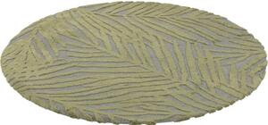 Covor rotund Solevito Miami Leaf salvie Ø 100 cm