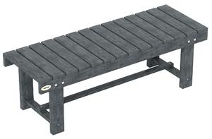 Outsunny Bancă de Grădină cu 2 Locuri, Bancă de Exterior cu Șipci din Lemn de Molid, Stil Country, Perfectă pentru Terasă, Patio sau Curte, Greutate maximă 250 kg, 110x38x35 cm, Gri | Aosom Romania