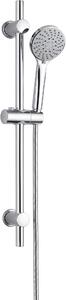 Deante Avis, coloană de duș 65 cm cu cap manual cu 5 funcții și furtun de duș 150 cm, crom, NGV_051K
