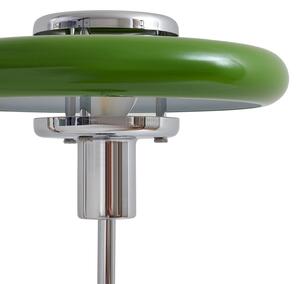 Lindby Lampă de masă Branford, retro, verde, metal/marmură, Verde, Camera de zi / sufragerie, Metal, Vintage