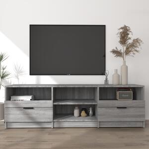 Comodă TV, sonoma gri, 150x33,5x45 cm, lemn prelucrat