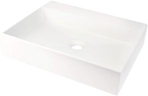 Deante Correo, chiuveta blat granit 500x400x125 mm, alb, DEA-CQR_AU5S