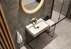 Deante Correo, chiuveta blat granit 60x40 cm, alb, CQR_AU6S