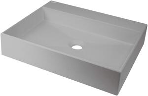 Deante Correo, chiuveta blat granit 500x400x125 mm, gri metalic, DEA-CQR_SU5S