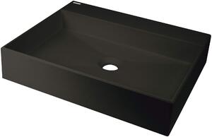 Deante Correo, chiuveta blat granit 500x400x125 mm, negru mat, DEA-CQR_NU5S