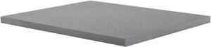 Deante Correo, raft din piatra 367x267 mm, gri, CBL_S30B