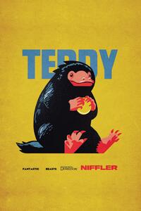 Poster de artă Animale fantastice - Teddy, (26.7 x 40 cm)