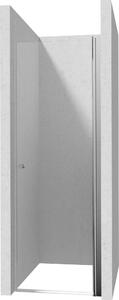 Deante Kerria Plus, usa de dus cu 1 canat 50x200 cm, sticla transparenta 6 mm, profil cromat, DEA-KTSW045P