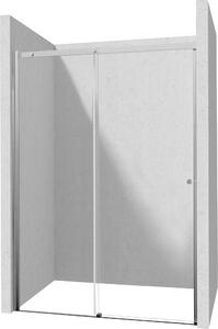 Deante Kerria Plus, usa de dus culisanta pentru deschidere 180x200 cm, sticla transparenta 6mm, profil cromat, DEA-KTSP018P