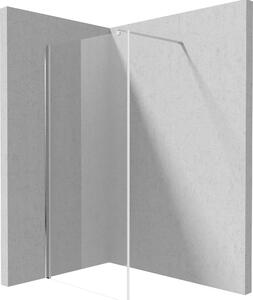 Deante Kerria Plus, cabină de duș 100 cm, înălțime 200 cm, sticlă transparentă de 6 mm cu ActiveCover, profil cromat, KTS_030P