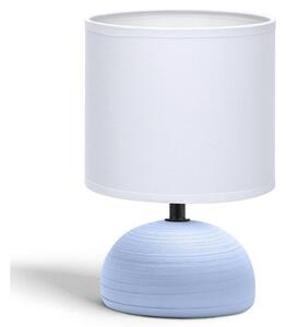 Lampă de masă 1xE14/40W/230V albastră/albă Aigostar 130200PTZ