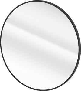 Deante Oglindă rotundă, rotundă, cu cadru negru 60 cm, negru mat, DEA-ADR_N831