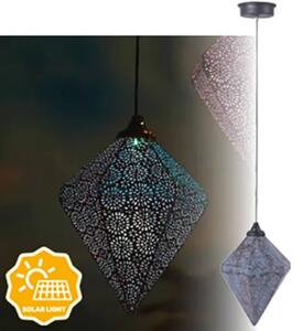 Luxform Lampă solară suspendată de grădină/ LED oriental Myra albastru 21142.000.01