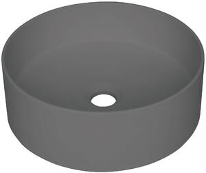 Deante Silia, chiuveta blat granit 36x36x12,5 cm, antracit metalic, DEA-CQS_TU4S