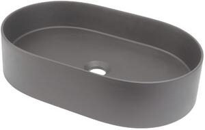 Deante Silia, chiuveta blat granit 550x350x125 mm, antracit metalic, DEA-CQS_TU6S