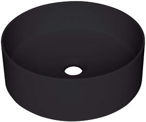 Deante Silia, chiuveta blat granit 36x36x12,5 cm, negru mat, DEA-CQS_NU4S