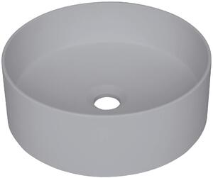 Deante Silia, chiuveta blat granit 36x36x12,5 cm, gri metalic, DEA-CQS_SU4S