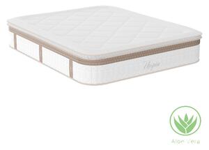 Saltea Utopia cu arcuri buzunar cu strat superior de aloe vera 30 - 32cm 140x200cm