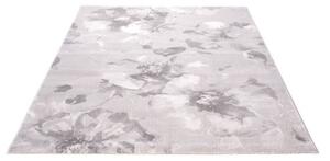 Covor Floral Living Dormitor, Model Opus 54208 760, Gri 80x150